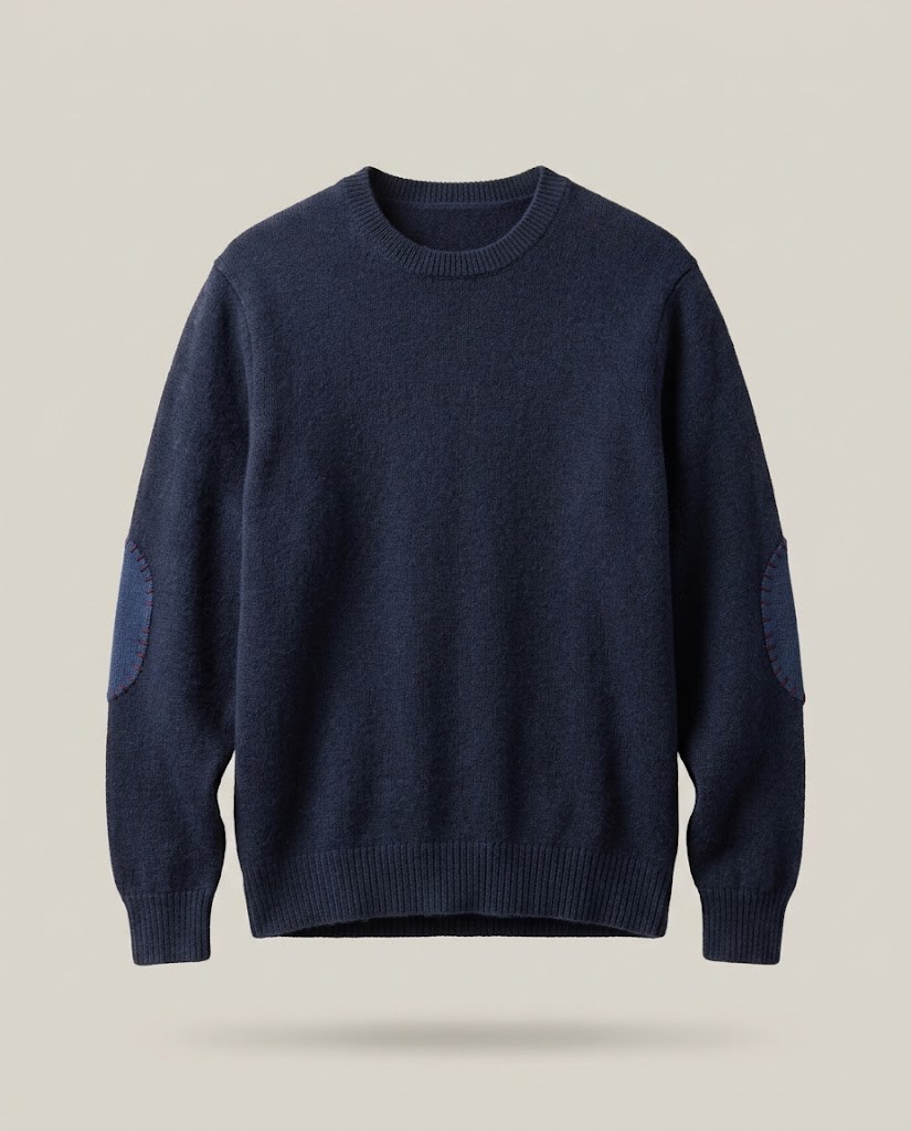 Patch Crewneck — Navy (placeholder image)